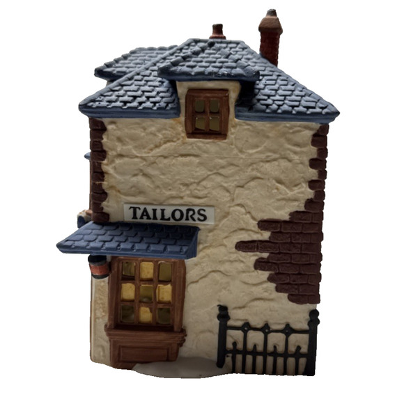 Vtg Dept 56 Dickens Village Walpole Tailors 59269 Store Village No Light Cord - Picture 4 of 13